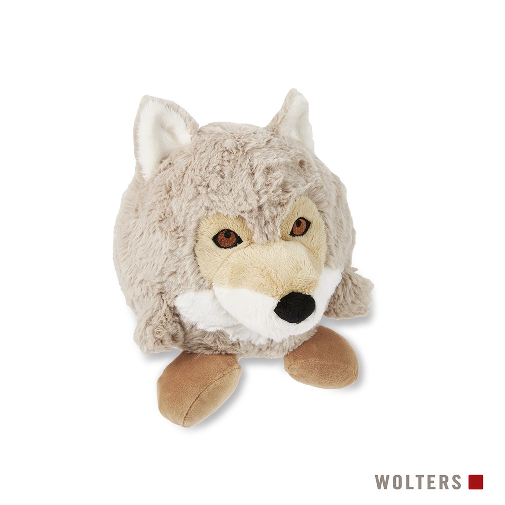 WOLTERS Plüschball Woody Wolf 23cm