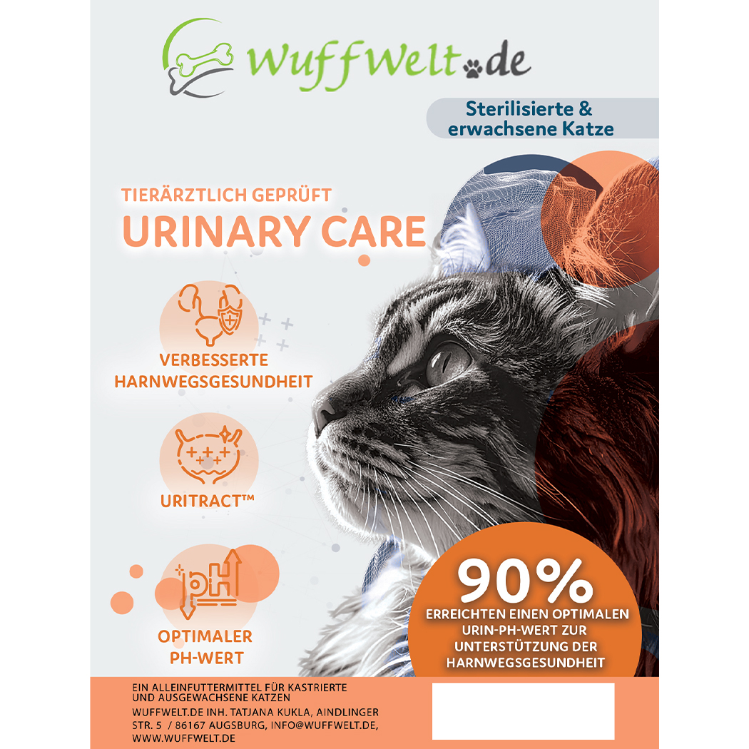 Urinary care, Katzenfutter, Sterilisiert, Erwachsene Katze, Ph-Wert Optimal