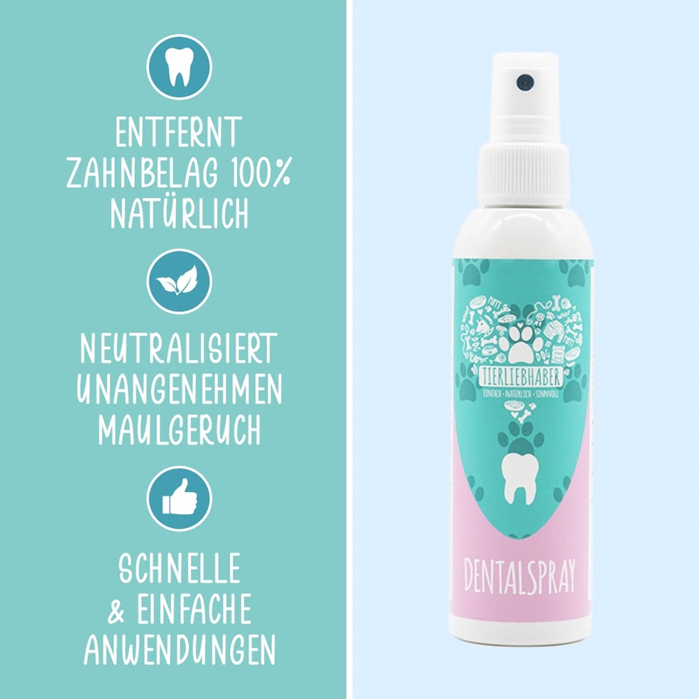 Zahnreiniger, Dental Spray, Mundgesundheit, Naturals, Tierliebhaber