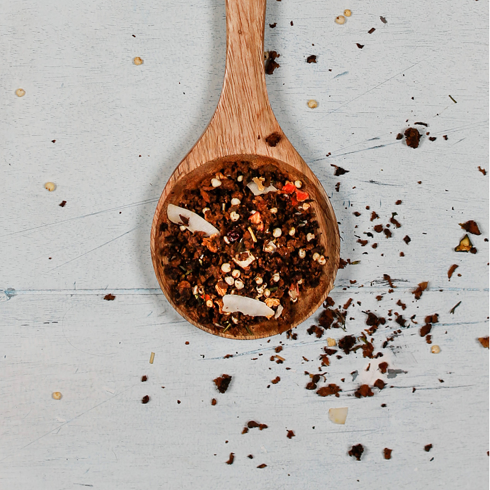 habit mix, spice blend, crushed herbs, roter pfeffer?