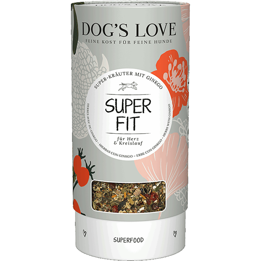 DOG’S LOVE Kräuter Super Fit für Herz und Kreislauf 70g