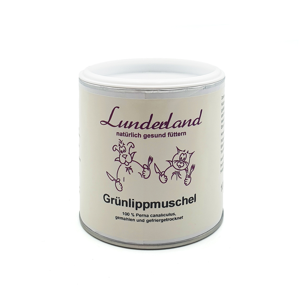 Dosen nahrung,  Katzenfutter,  Grünschlippmuschel,  Dose,  100% Perna canaliculus