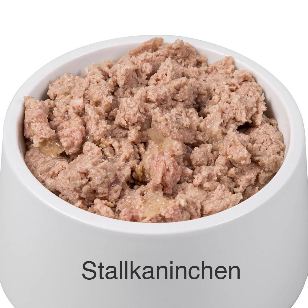 Hundefutter, Nassfutter, Stückchen, Rinderfleisch, Pastete