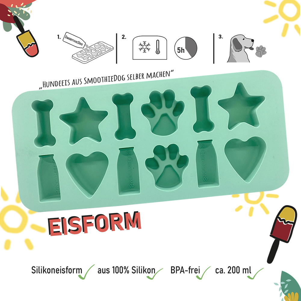 SmoothieDog Eiswürfelform / Backmatte