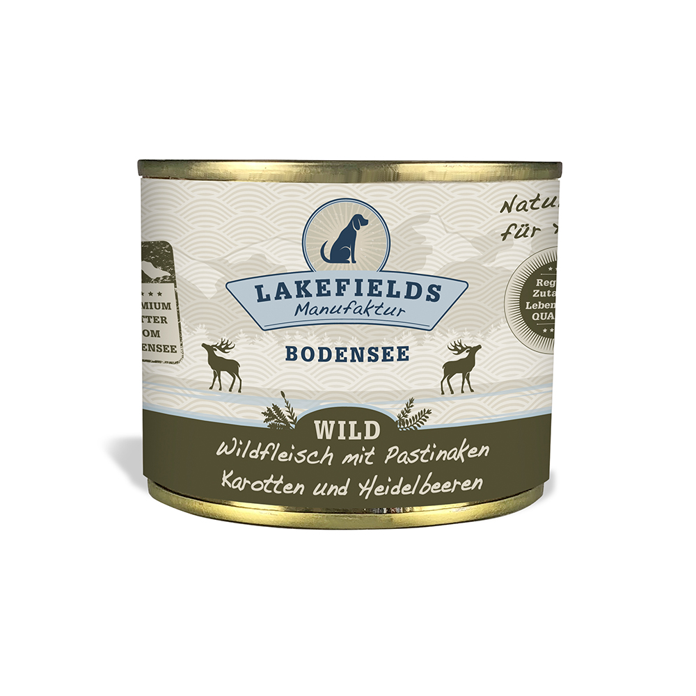 Lakefields Dosenfleisch-Menü Wild 200g