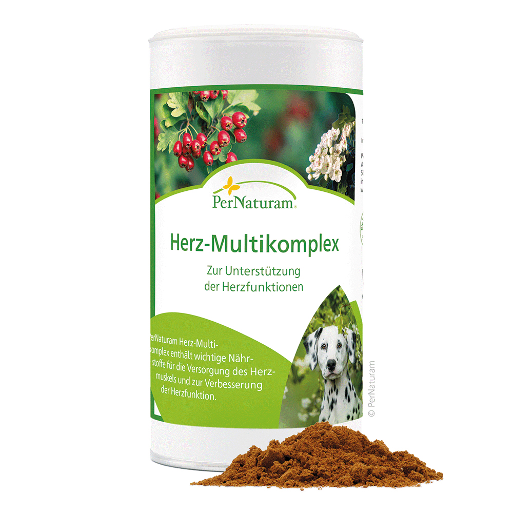 Herzergänzungsfutter, Hunde, Pulver, Nahrungsergänzungsmittel, Dose