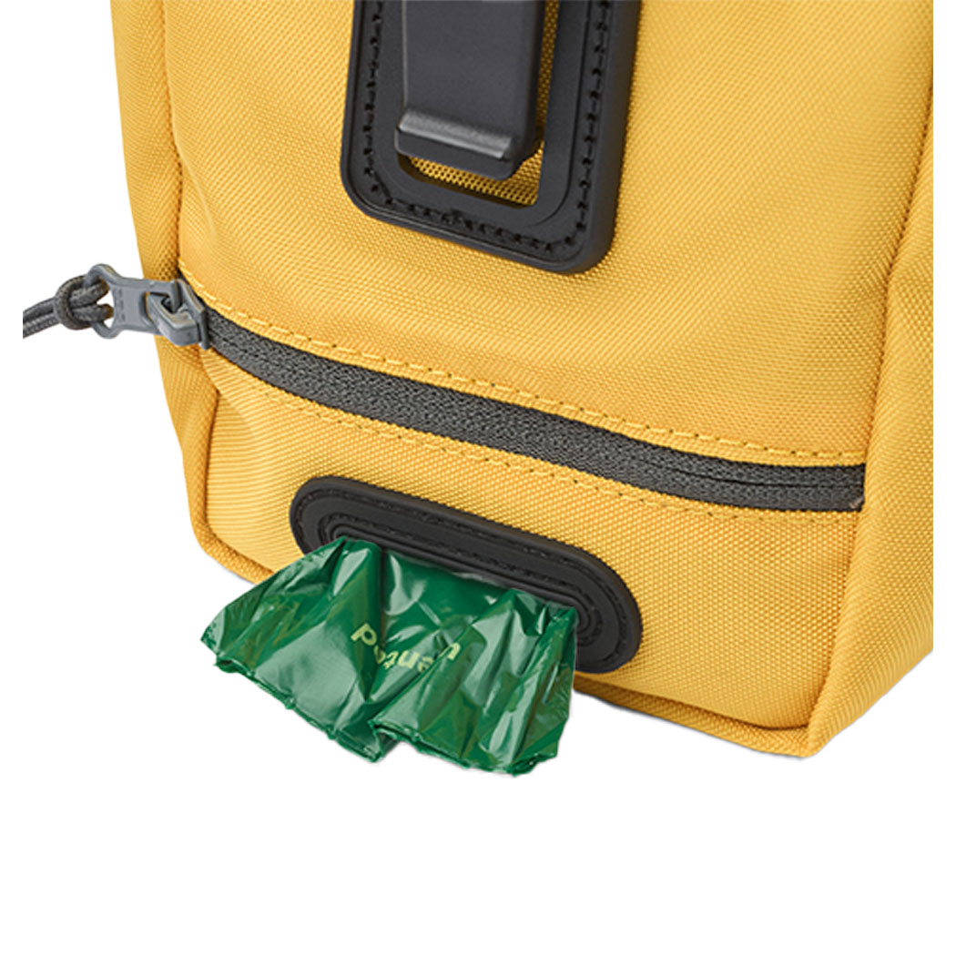 Rucksack, Tasche, Gelber Stoff, Reißverschluss, Kaugummi-Tasche