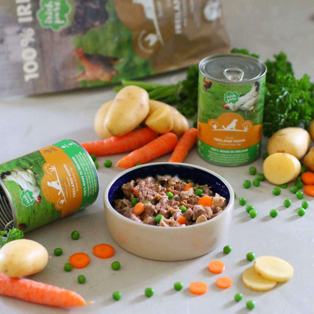 Essen, Präsentation des Essens, Schüssel, Können, Zinn