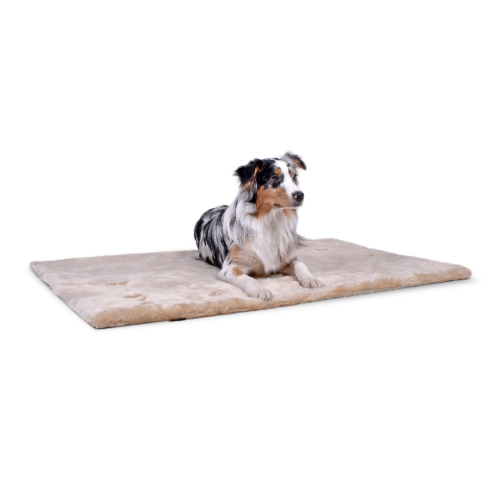Hundedecke Stockholm Fake Fur 100 x 70cm beige