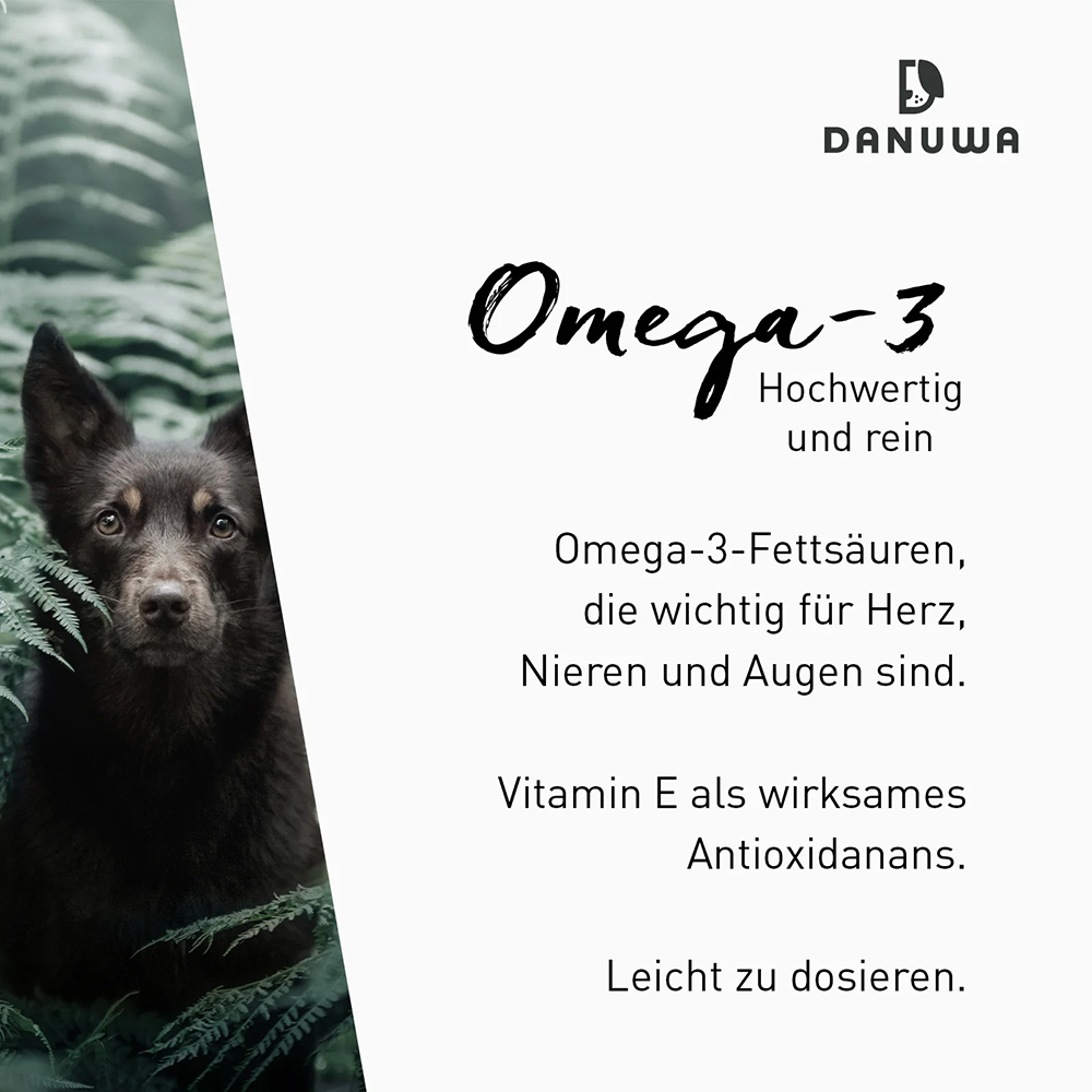 Danuwa Omega-3 Kapseln u Vitamin E - 60 Kapsel 79g
