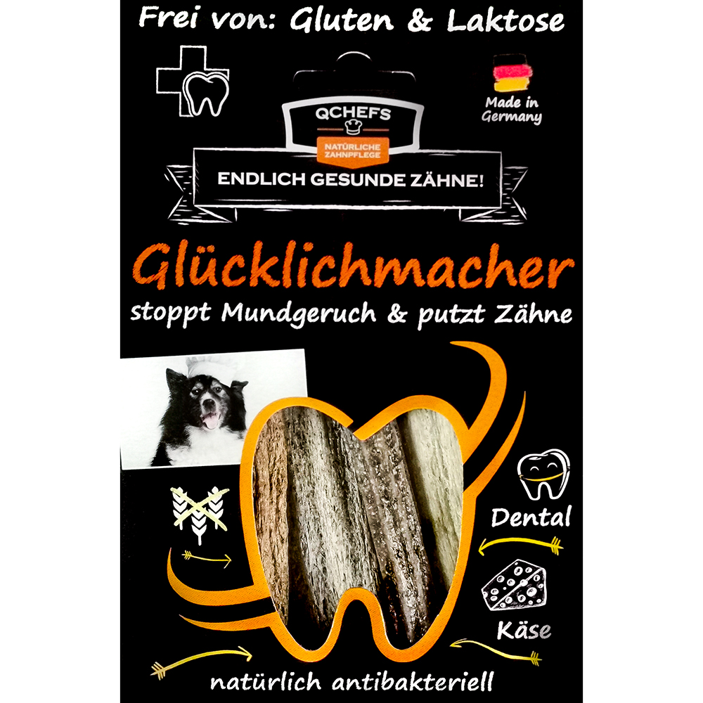 QCHEFS Glücklichmacher Buntes Mixpaket 4 Stück 91g