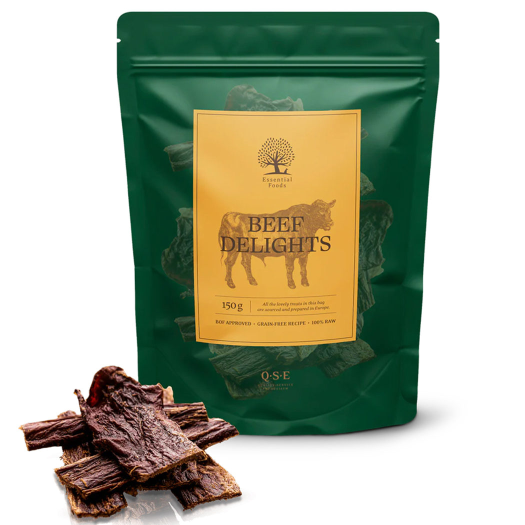 Beef Jerky, Beef treats, Trockene Stücke, 150 g, Snack