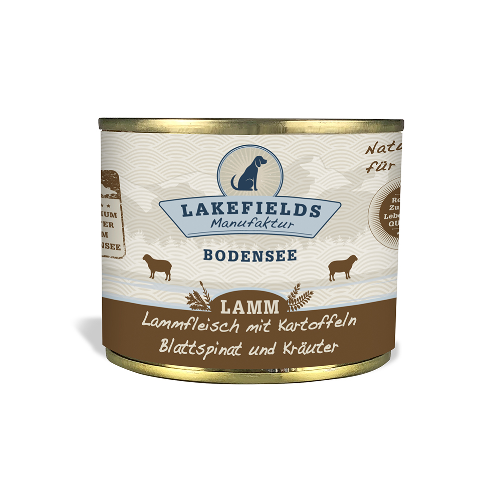 Lakefields Dosenfleisch-Menü Lamm 200g