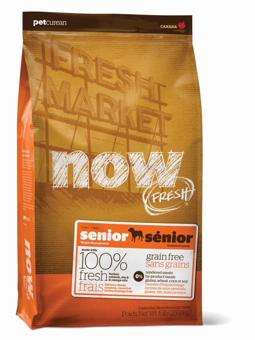petcurean Now Fresh Grain Free Senior ab 7 Jahre - 2,72 kg