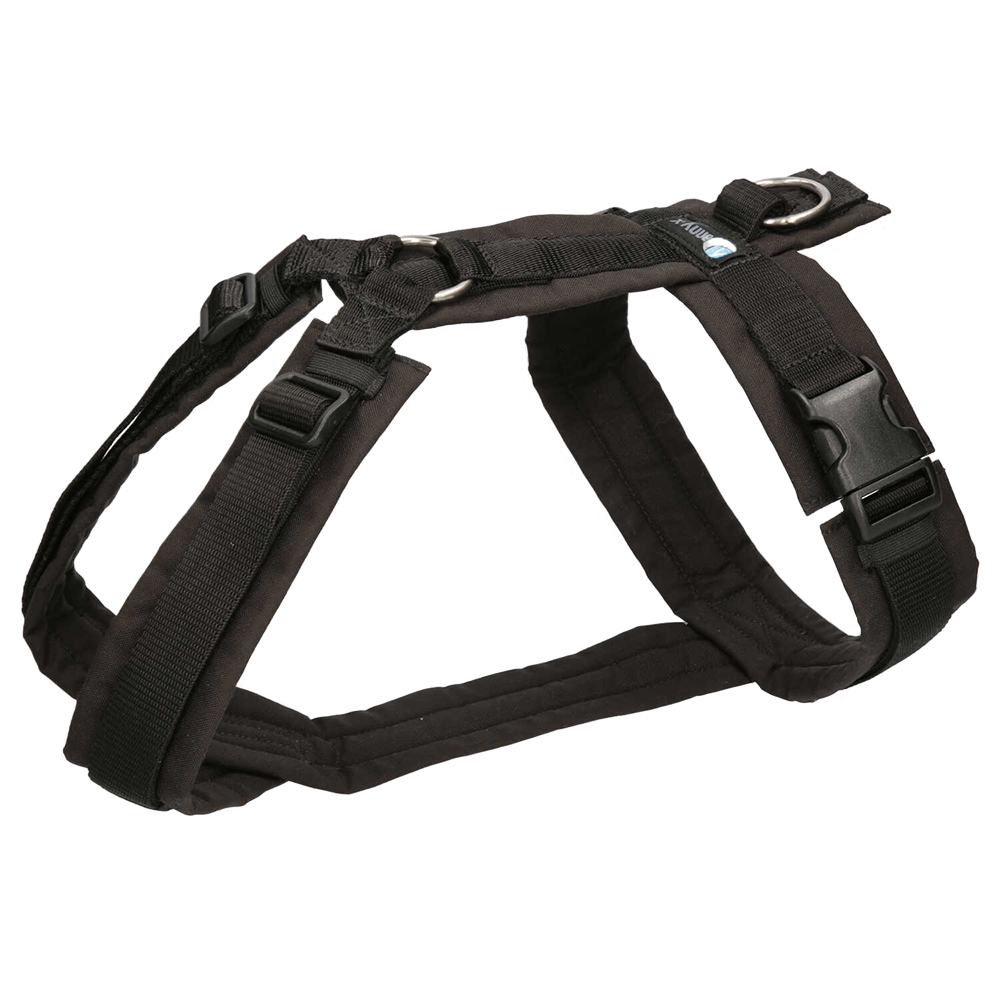 Hundegeschirr, Halsband, Kunstleder, Verstellbar, Druckknopfverschluss