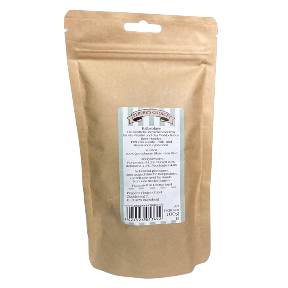Kaukasblanc, Kalbsblut, Trockenfutter, Hunde Leckerli, 100 g