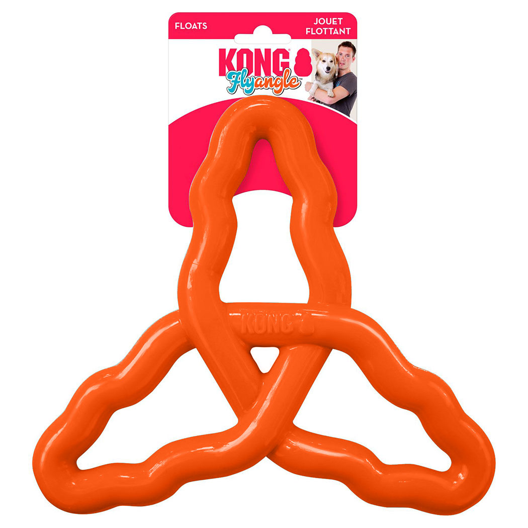 Nylon-Spielzeug, Hundenspielzeug, Orange Farbe, Kauspielzeug, Dreifach-Schleifenform