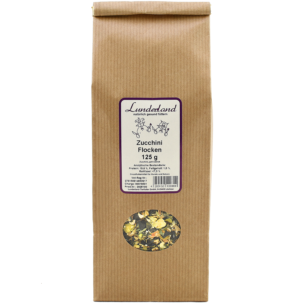 Lunderland Zucchiniflocke 125g