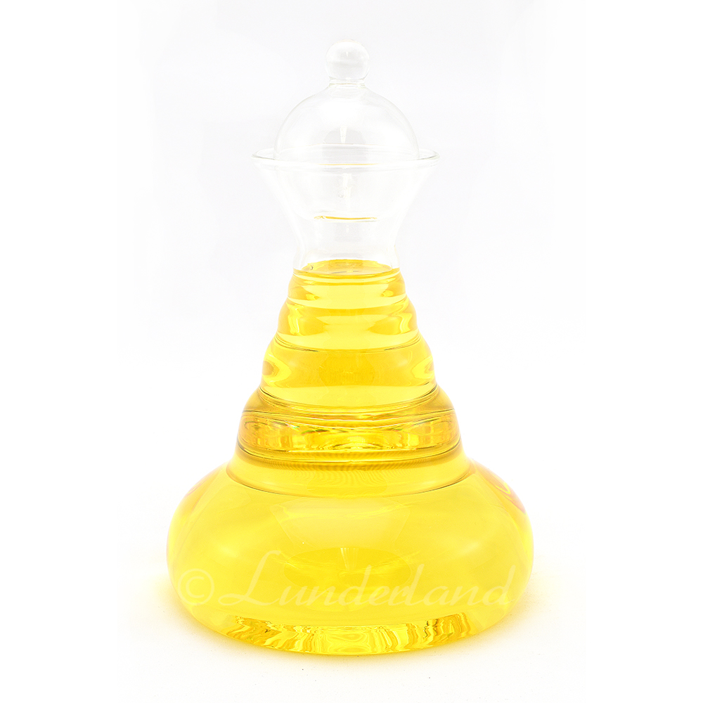Babyflasche, Schnuller/Flaschennippel, Glasflasche, Öl, Gelb
