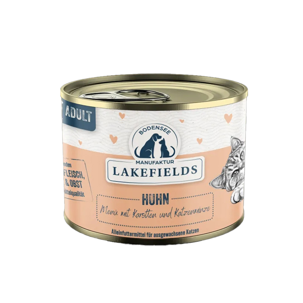 Huhn, Katzenfutter, Adult, Dosenfutter, Lakefields
