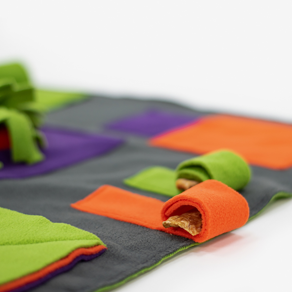 Fleece, Schal, Bunt, Gestreift, Stoff