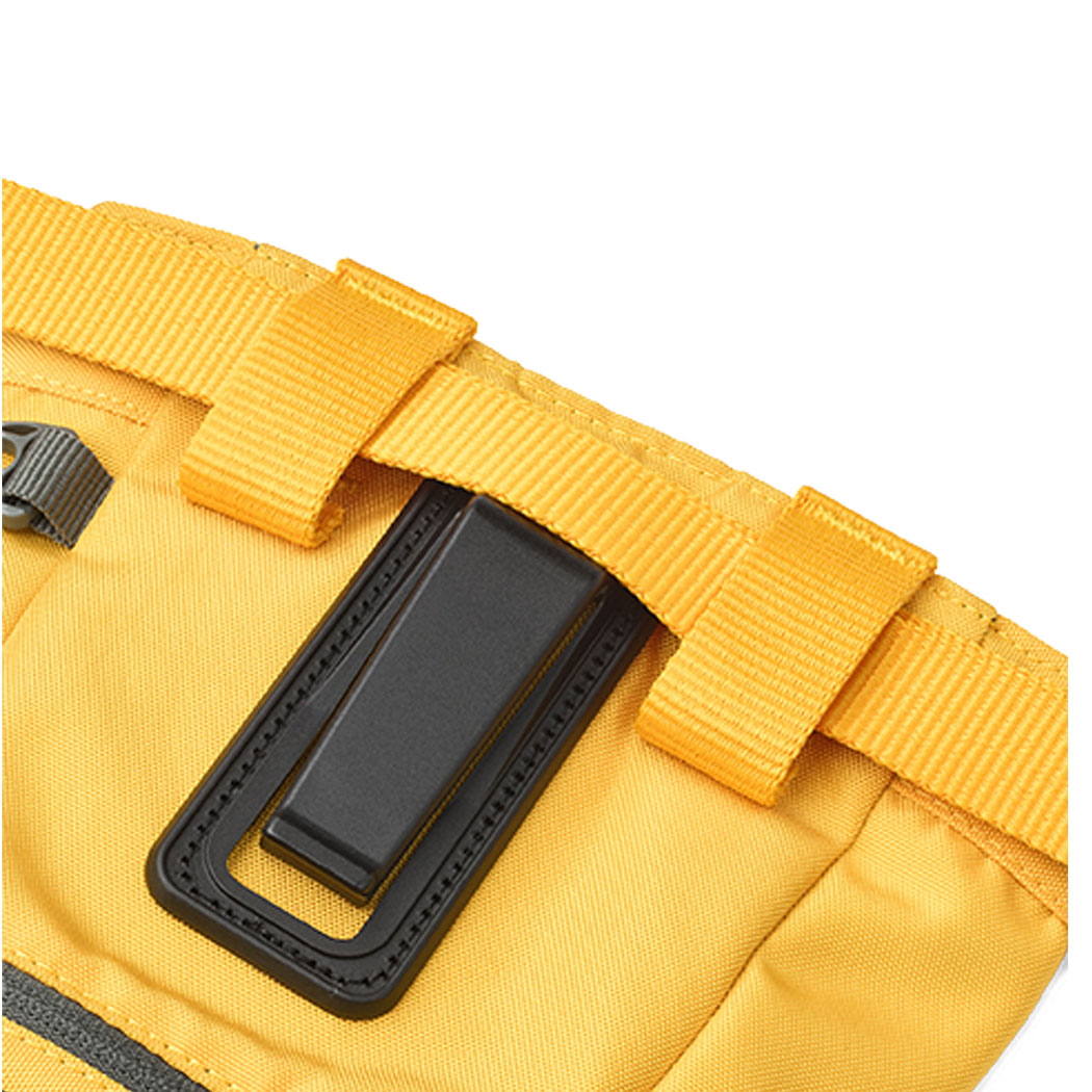 Tasche, Gürtelschlaufen, Schwarz, Riemen, Klickverschluss
