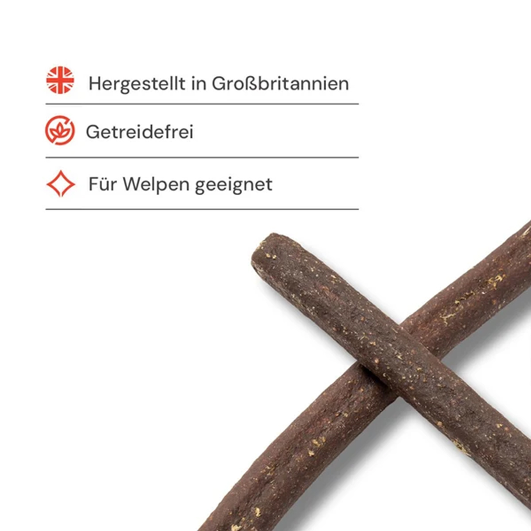 Hundesnack, Kaustangen, Getreidefrei, Für Welpen, Hergestellt in Großbritannien