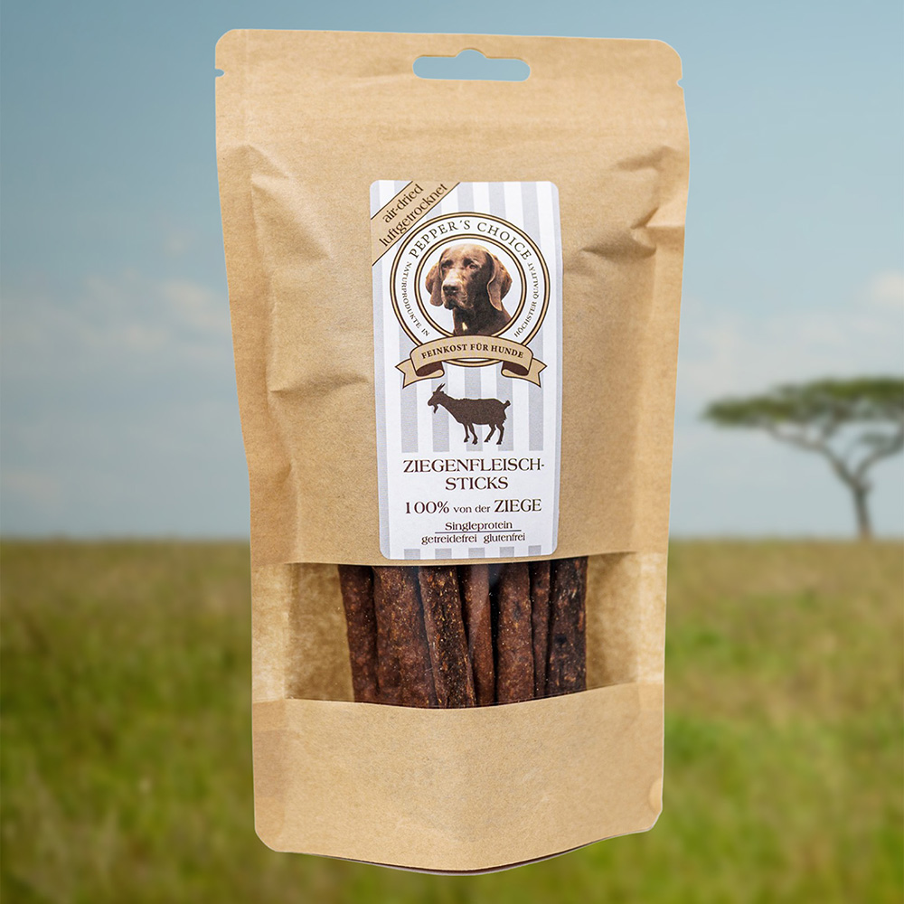 Rinderfleisch-Sticks, Hundesnacks, Bio? Not sure