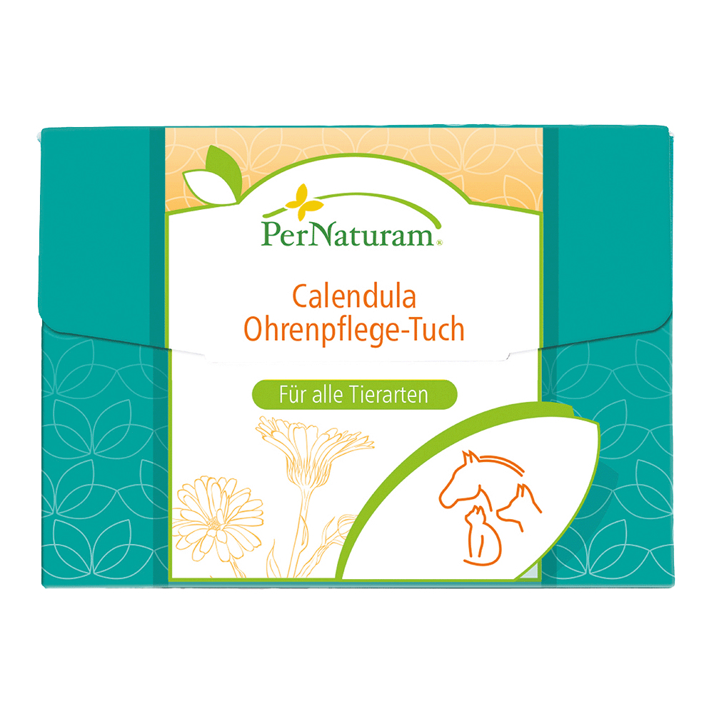 Calendula, Ohrenpflege-Tuch, Für alle Tierarten, Feuchttuch, Tierarten