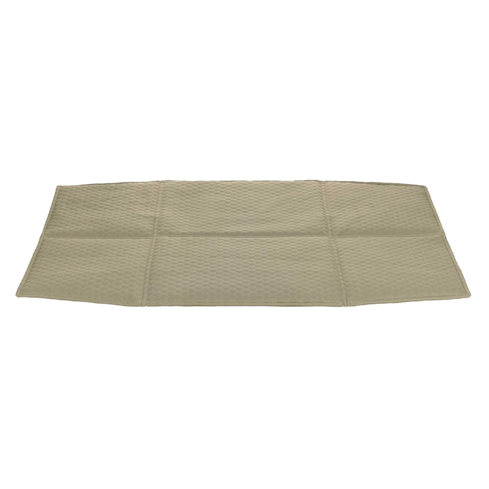 tapis, kissen, geomuster, beige, stuhlkissen