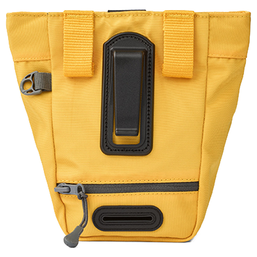Tasche, Gelb, Kompakt, Knickverschluss, Verschluss