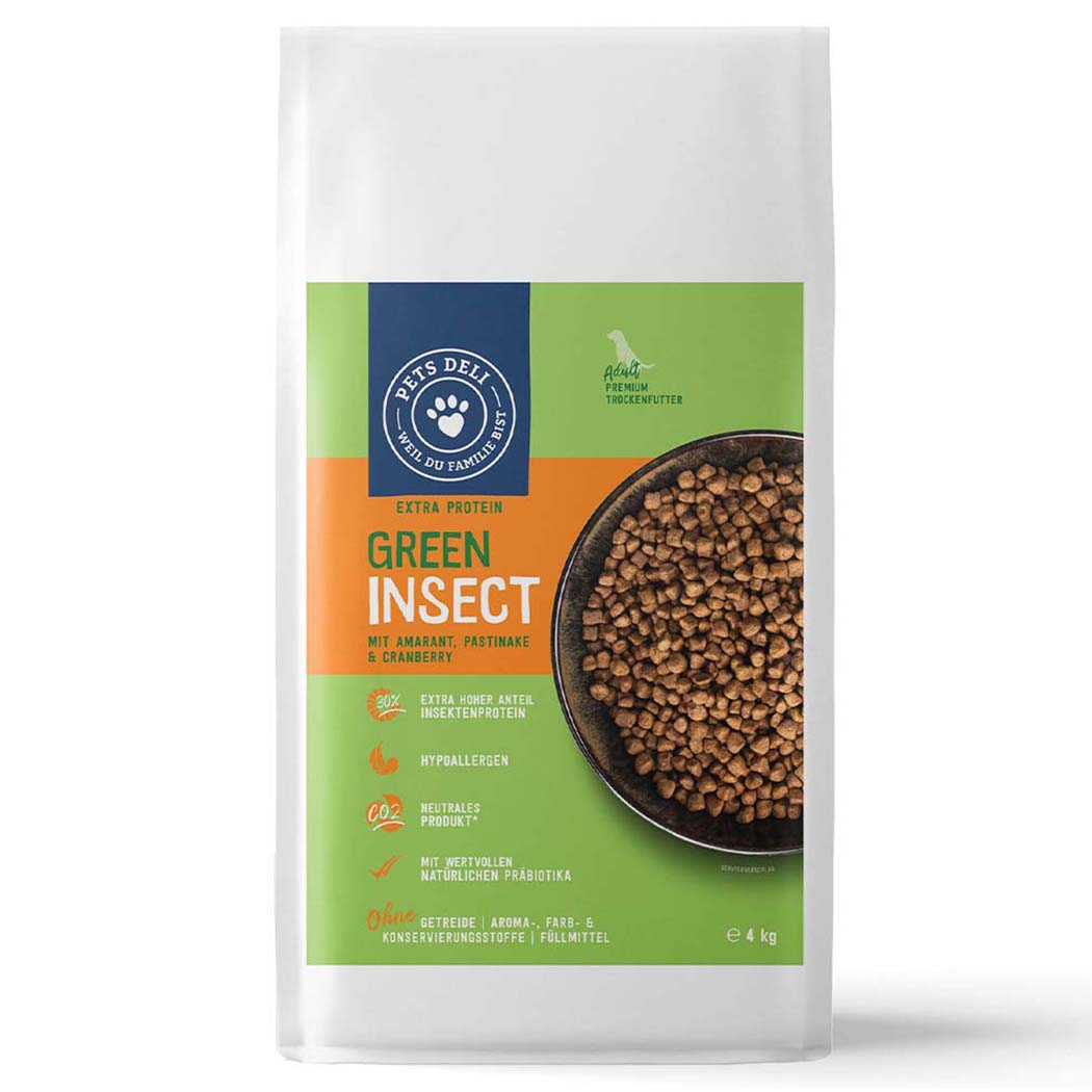 Katzenfutter, Insektenfutter, Green Insect, Protein, Trockenfutter