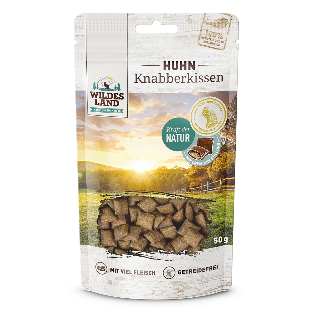 Huhn, Knabberkissen, Natur, Fleisch, 50 g