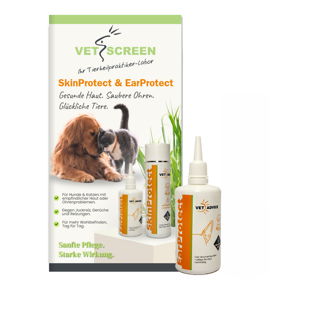 Tierarzt, Hundepflege, Katzennahrung, SkinProtect, EarProtect