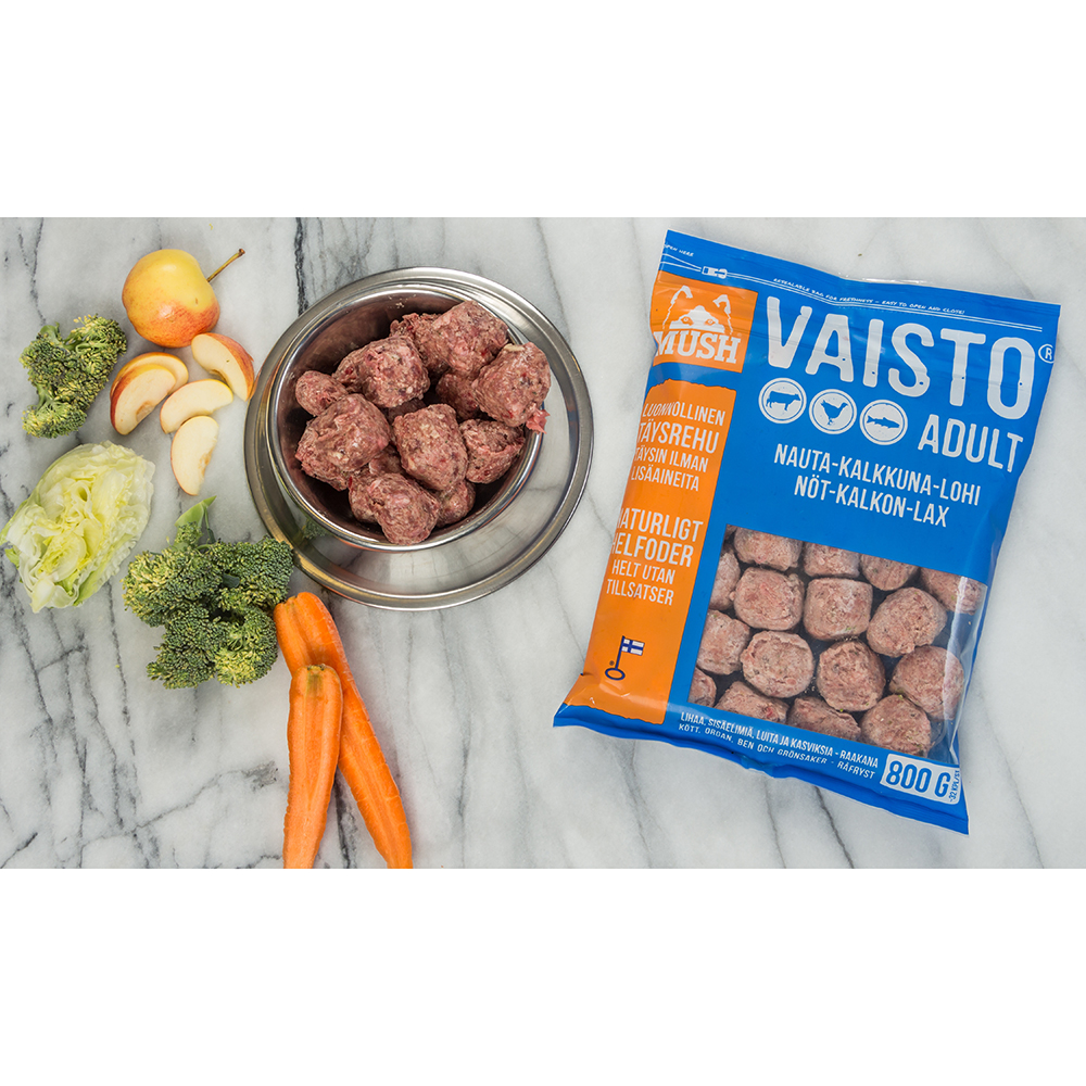 MUSH Vaisto blau - Rind-Pute-Lachs - 800g