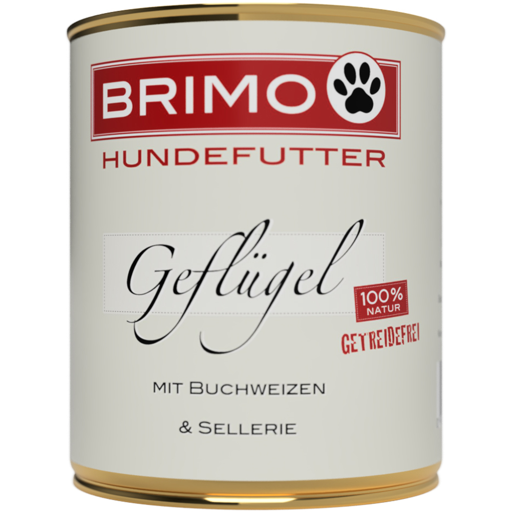 Hundefutter, Geflügel, Buchweizen, Sellerie, Getreidefrei