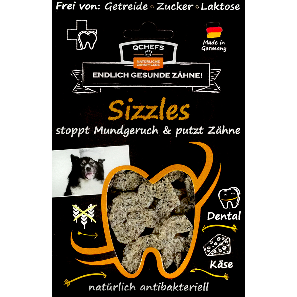 Zahnreinigung, Tiernahrung?, Käse?