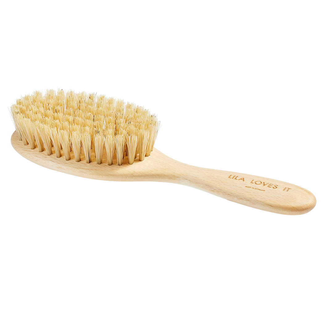 Bürstenkopf, Bürste, Holz, Naturholz, Kopfbraid?