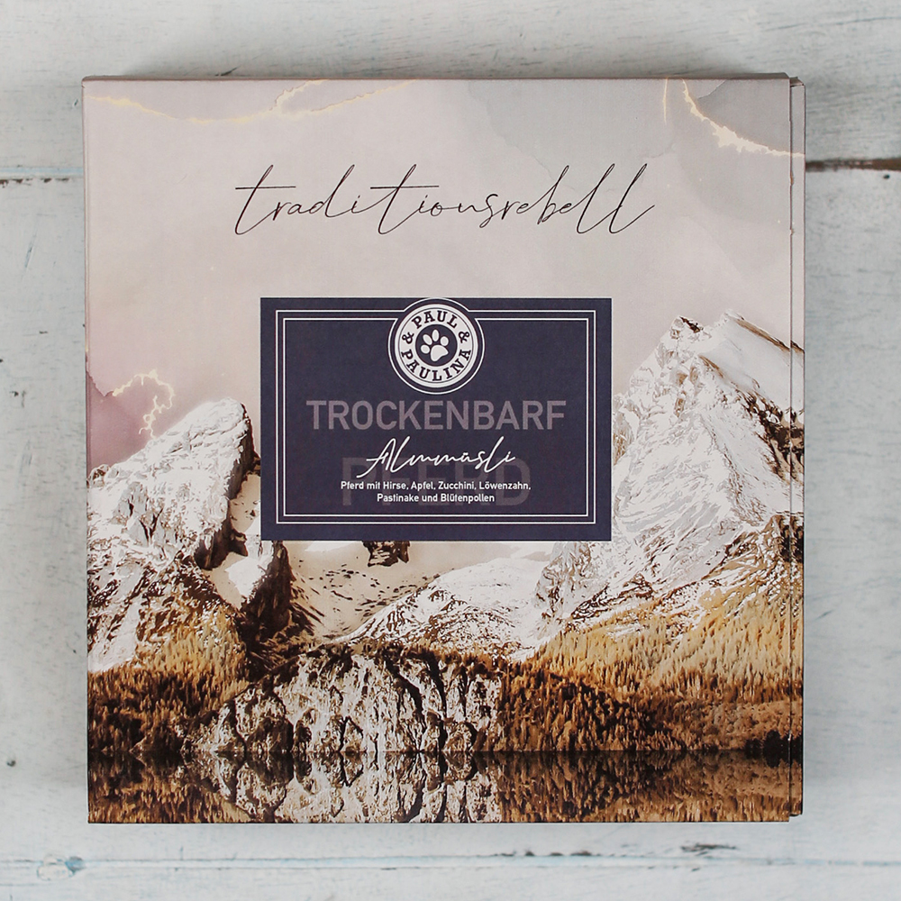 Schachtel, Trockenfutter, Almnd, Pferd, Pastinaka