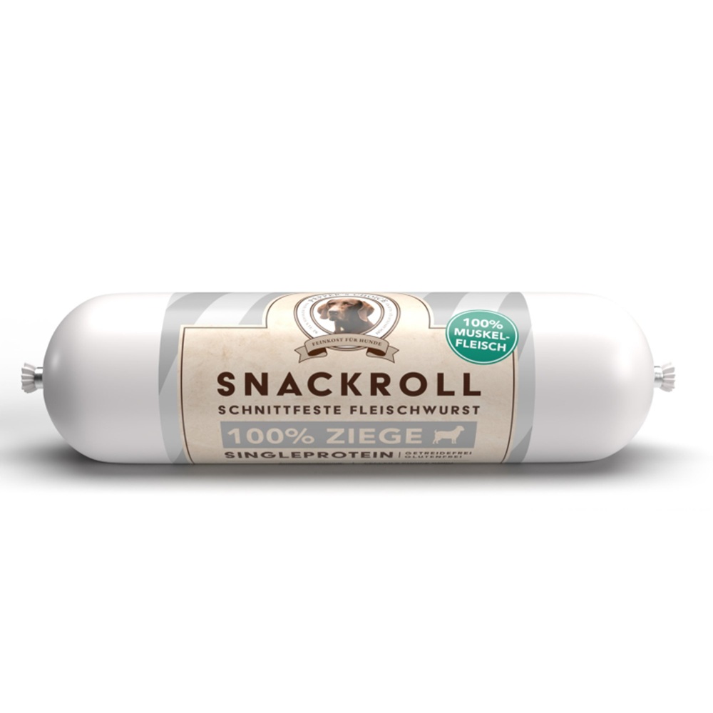 Sausage, Wurst, Schinkenwurst, 100% Ziege, Singleprotein