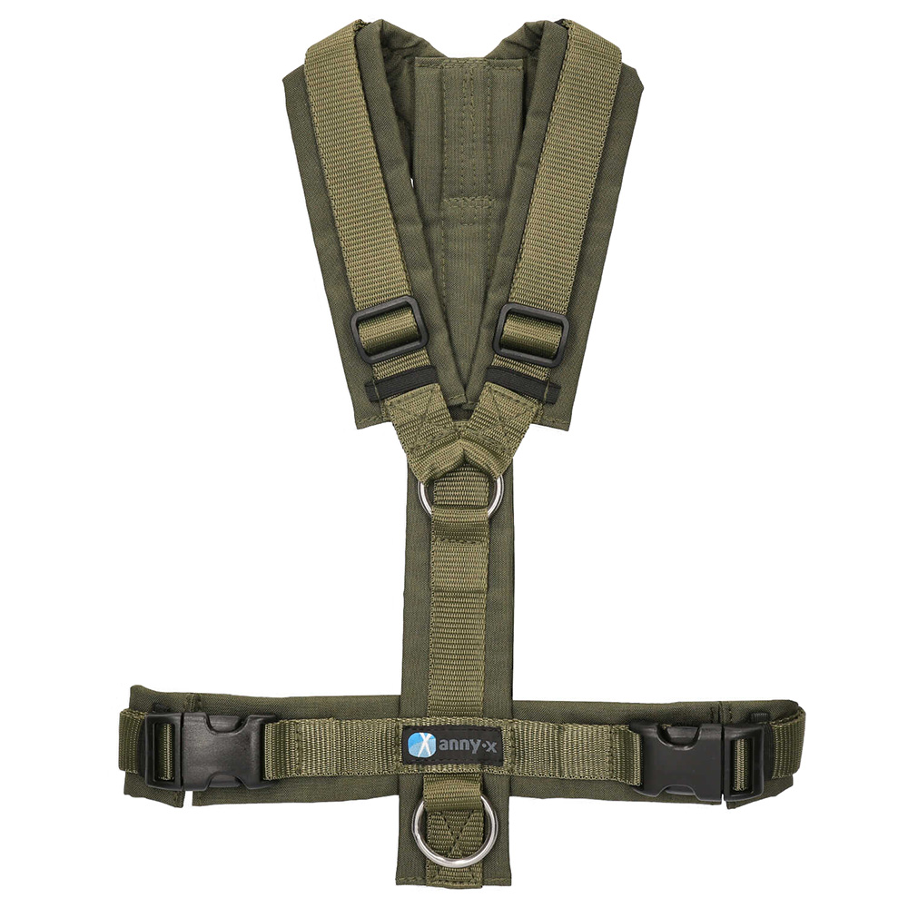 Klettergeschirr, Halsband, Gurtband, Ösen, D-Ring