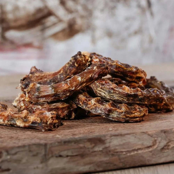 Rindfleischsnack, Rinderstreifen, Trockenfleisch, Dörrfleisch, Snack