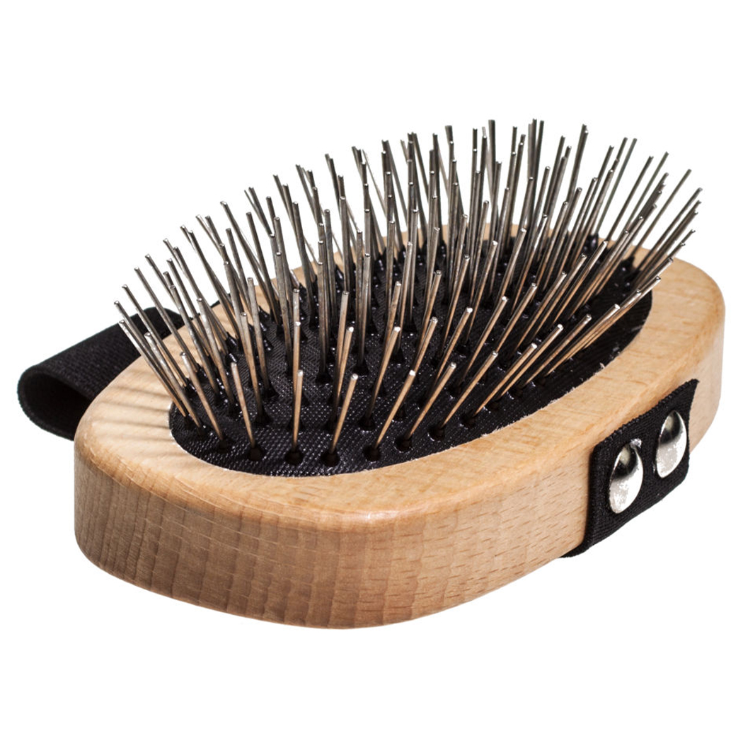 Holzbürste, Haarbürste, Nadelbürste, Kopfhaut, natürlich