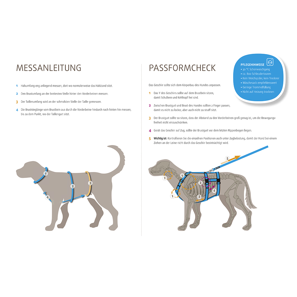 Hundegeschirr, Brustgeschirr, Körperpanzer, Verstellbar, Anleitung