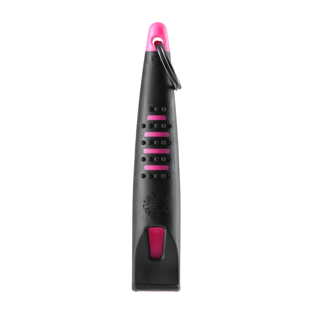 Pflegewerkzeug, Kunststoffgriff, Metallzange, schwarz-pink, Griffstruktur
