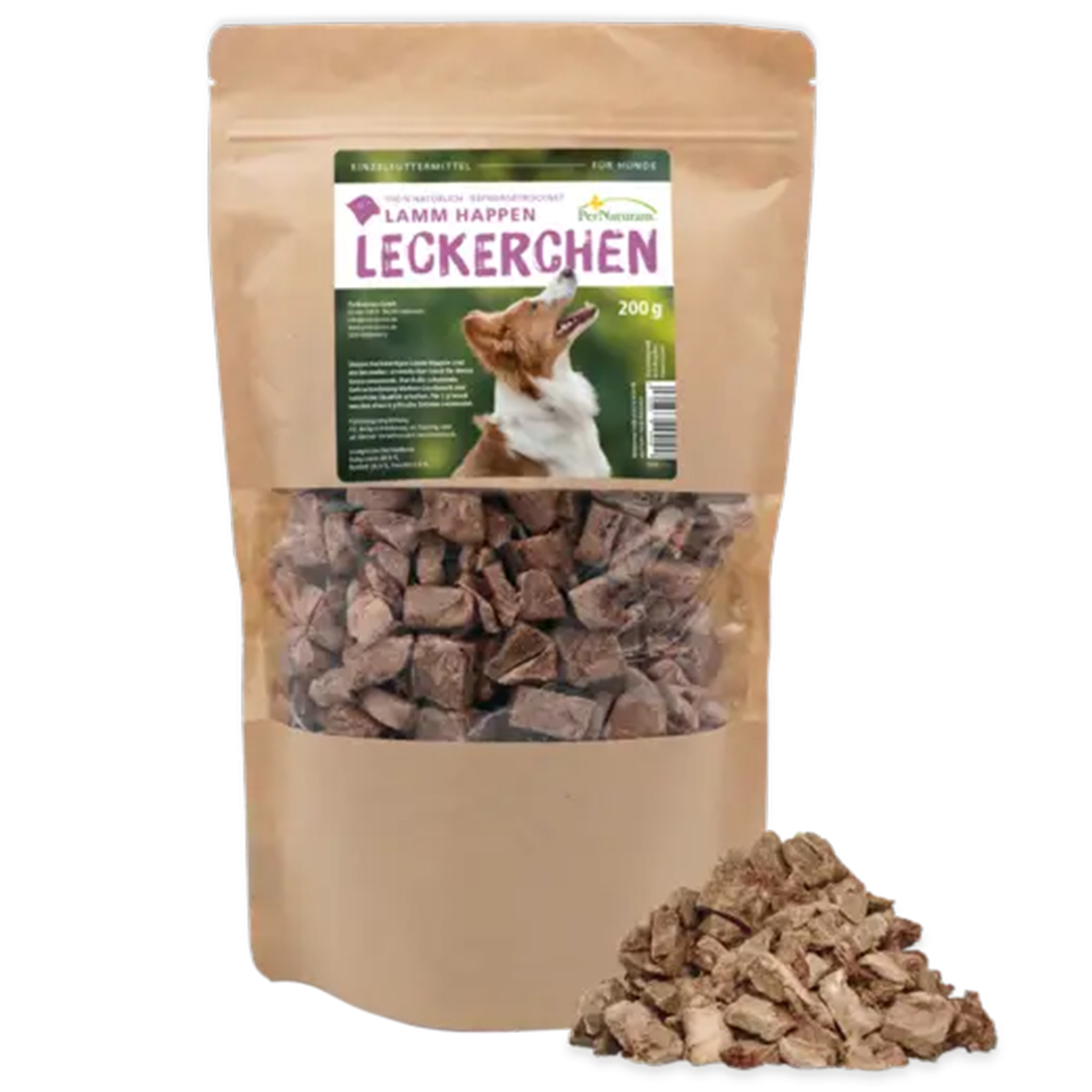Hunde-Leckerlis, Kauknochen, Knackige Stücke, 200 g, Beutelverpackung
