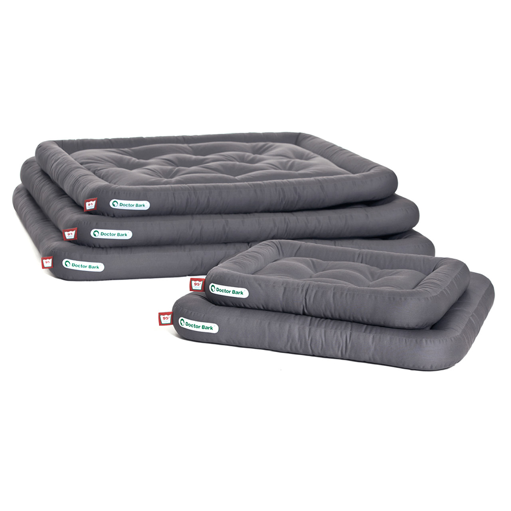 Doctor Bark orthopädisches Hundekissen dunkelgrau in L, M, XL Doctor Bark orthopädisches Hundekissen dunkelgrau in L, M, XL