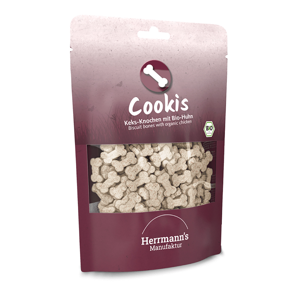 Herrmanns Bio Miniknochen 100g DE-ÖKO-001 Frühstück, Essen