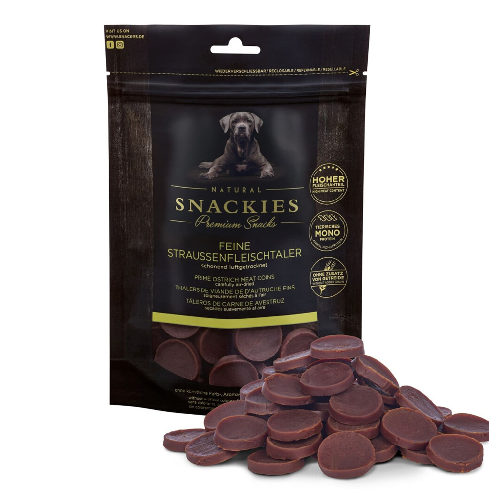 Snackies, Fleischleckerl, Hunde-Leckerli, Rundkugeln, Monoprotein