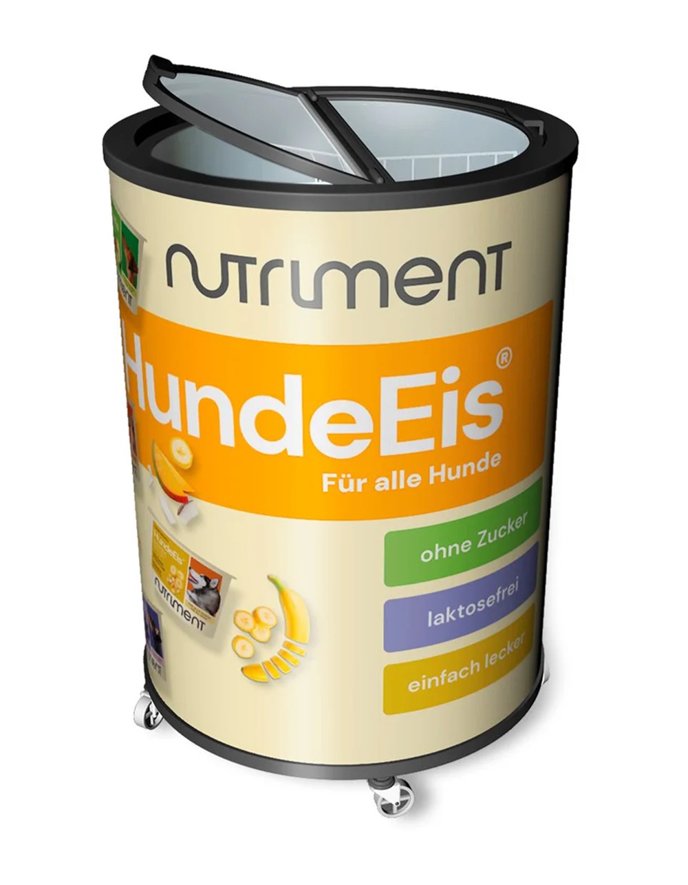 Nutriment HundeEis 90ml - diverse Sorten Zinn, Kann